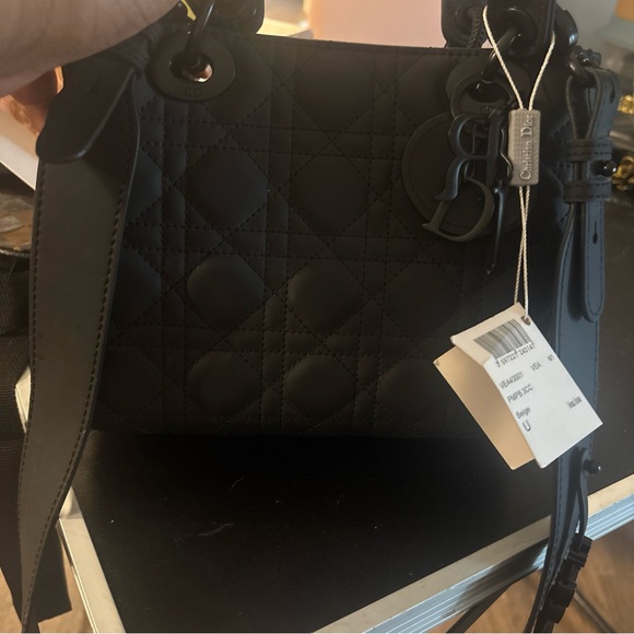 Dior Black Quilted Shoulder Bag - Picture 1 of 3